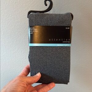 Attention Gray Soft Hosiery